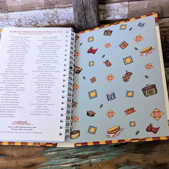 Cookbook Resources 2 Spiral Hardcover Book Bundle - Picture 15 of 15